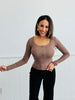 Scoop Neck Henley Top (Reg & Plus)-4 Colors