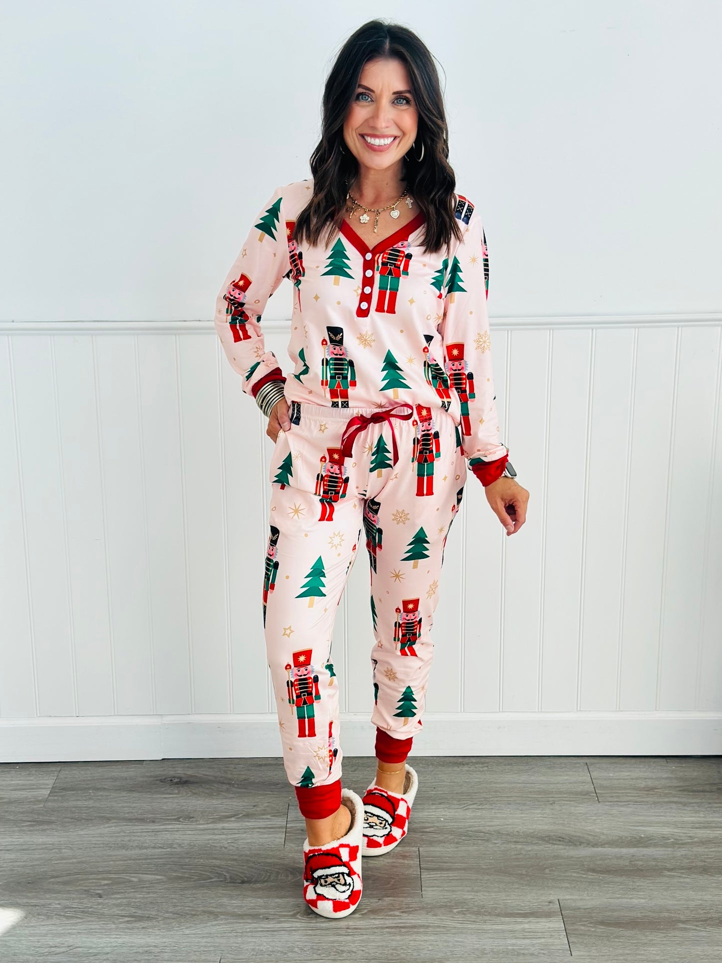 Shirley & Stone Let's Get Crackin' Jogger PJ Set (Reg & Plus)