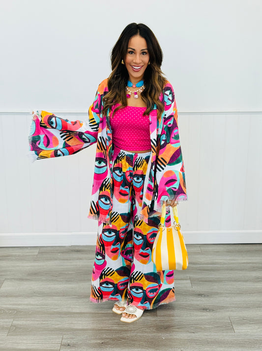 Karli Buxton Picasso Kaftan Set