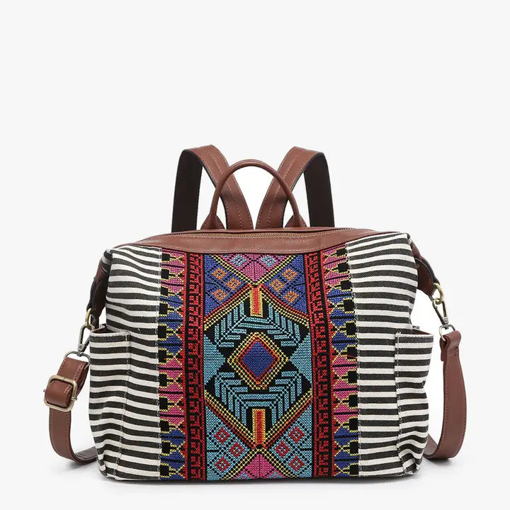 Lexie Aztec Backpack/Satchel (3 Colors)