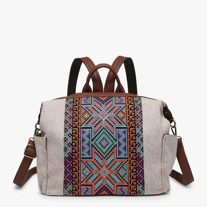 Lexie Aztec Backpack/Satchel (3 Colors)