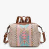 Lexie Aztec Backpack/Satchel (3 Colors)