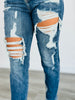 Risen Take A Chance Ankle Boyfriend Jeans (Reg & Plus)