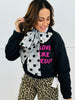 Polka Dot Bliss Organza Blouse (Reg)-3 Colors