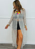 White/Black Dot Maxi Shirt & Shorts Set (Reg)
