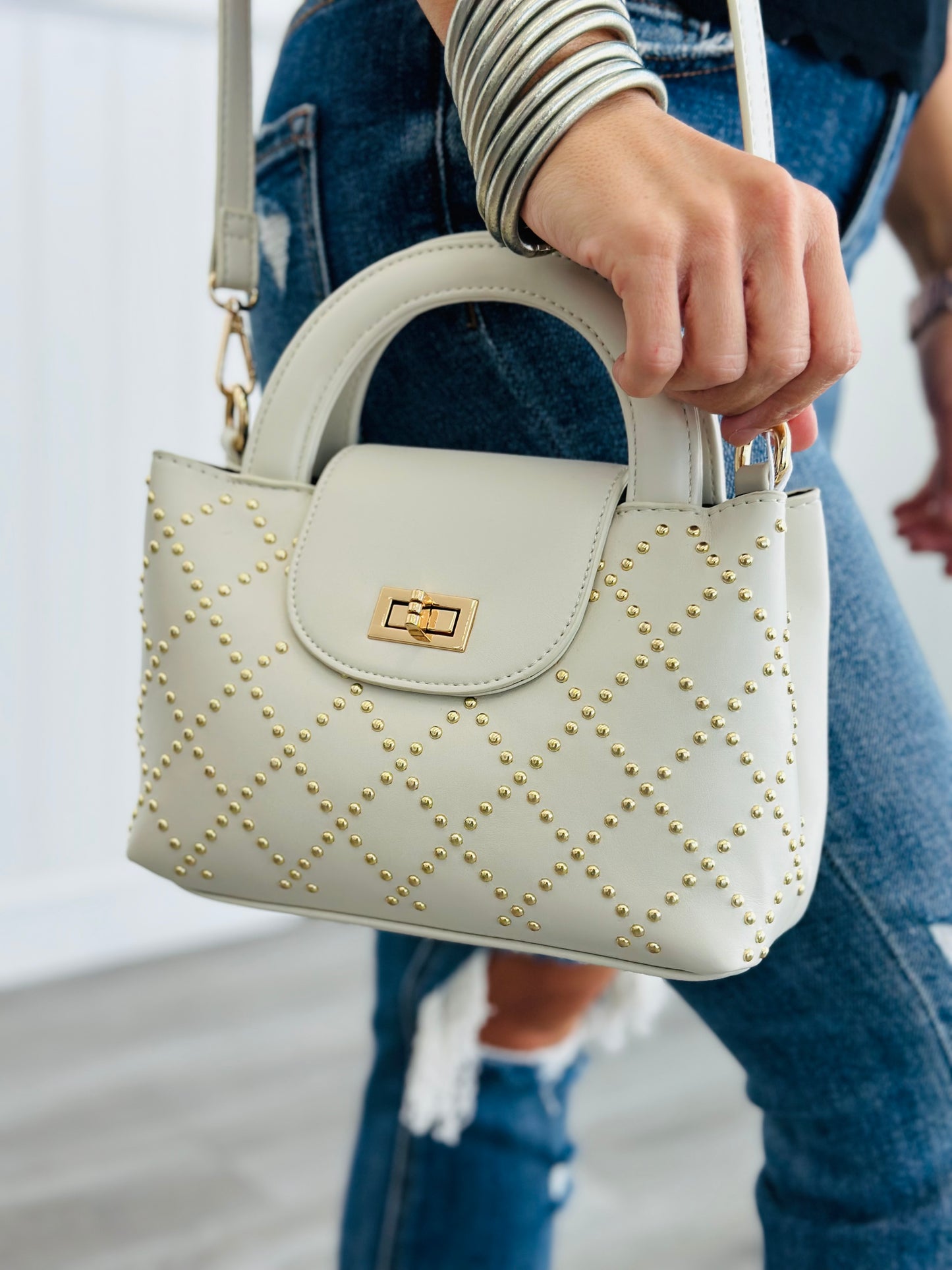 Ivory Lucianna Crossbody Bag