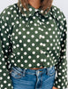 Olive Polka Dot Jacket (Reg.)