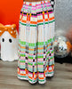 Multi Plaid Palazzo Pants (One Size)