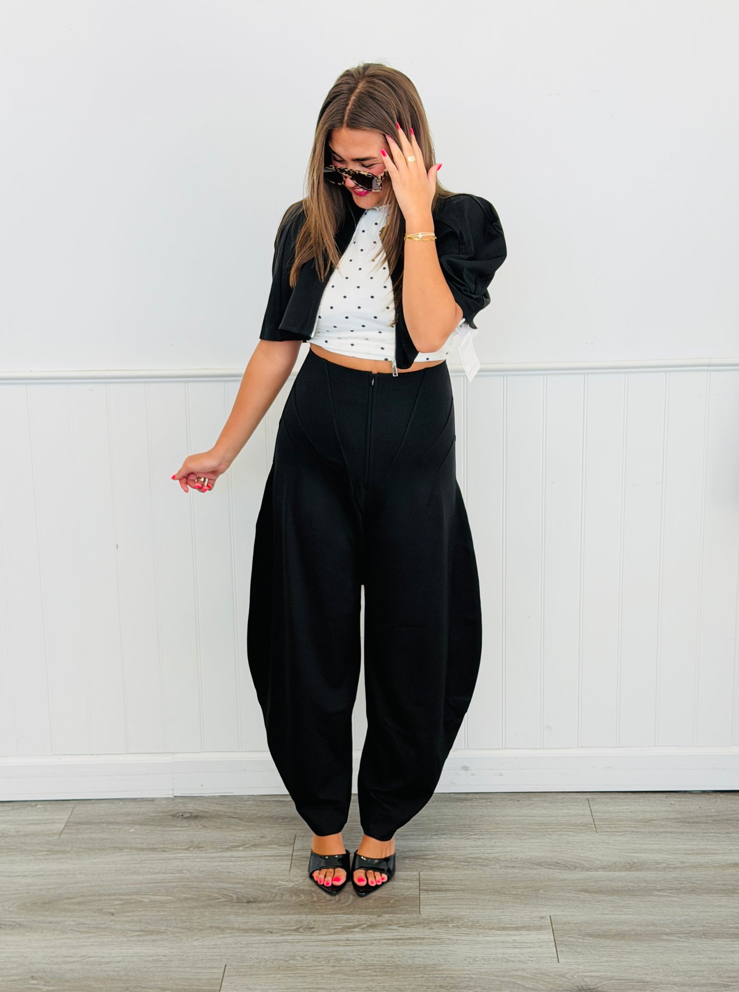 Black Cape & Pants Set (Reg.)