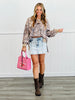 Dark Camo Long Sleeve Pullover (Reg. and Plus)