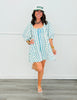 Multi Stripe Oversized Romper (Reg.)-2 Colors