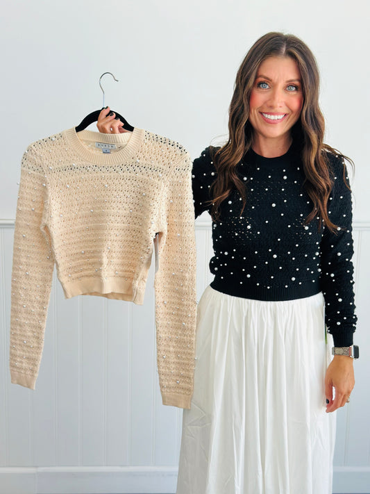 Pearly Nights Sweater (Reg)-2 Colors