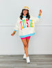 Lucky Stars 2-Sided Mock Sweatshirt (Reg.)