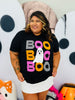 Boo Stacked Graphic Tee (Reg. and Plus)