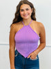 Back Cross Tie Detail Cami Top (Reg.) - 2 Colors