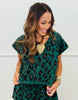 Leopard Print V-Neck Sleeveless Sweater Top (Reg.) - 3 Colors