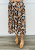 Black Multi Off Shoulder Top & Maxi Skirt Set (Reg.)