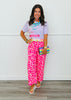 Neon Leopard Cropped Pants (Reg)-3 Colors