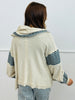 POL Cream Stripe Sweater Cardigan (Reg.)