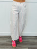 Pink/Blue Stripe Back Buckle Pants (Reg.)