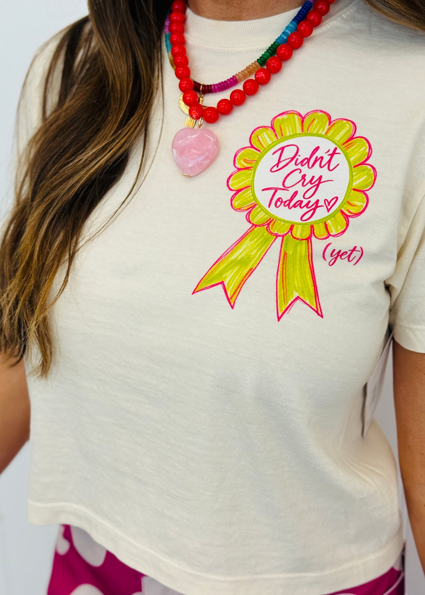 Didn’t Cry Today Boxy Tee (Reg. and Plus)