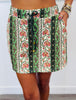 Paisley Manor Skort (Reg. and Plus)