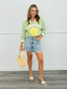 Apple Green Hamptons Shell Sweatshirt (Reg.)