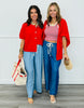 Easy Day Wide Leg Pants (Reg.)-2 Colors