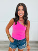 One Shoulder Tank Top (Reg.)-2 Colors
