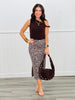 Zebra Print Midi Skirt (Reg & Plus)-2 Colors