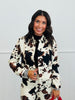 Cow Print Studded Denim Jacket (Reg.)