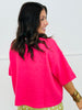 One Button Short Sleeve Cardigan (Reg.) - 3 Colors