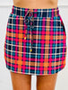 Patterned In Plaid Everyday Skort (Reg. and Plus)