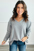 Andree Long Sleeve Oversized Top (Reg. & Plus)- 8 Colors