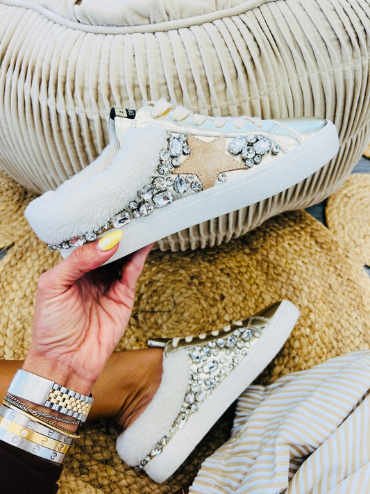 VH x WR Crystal Cuddle Slip on Sneakers