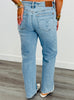 Judy Blue *PETITE* Rigid Rose Straight Jeans(Reg. and Plus)