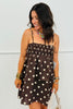 Brown Polka Dot Tunic Top/Dress (Reg.)