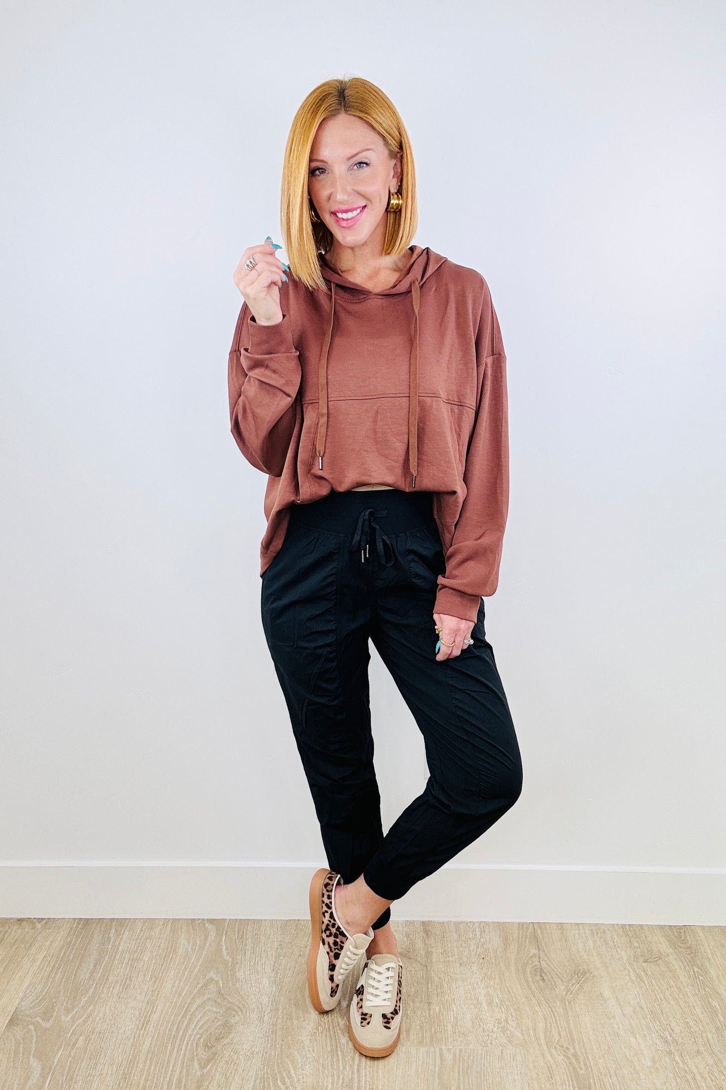 Scuba Modal Hoodie Top (Reg.) - 3 Colors