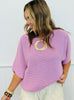 Washed Knit Dolman Sleeve Top (Reg.) - 4 Colors