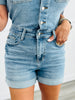 Judy Blue Be Confidently You Denim Romper (Reg. and Plus)