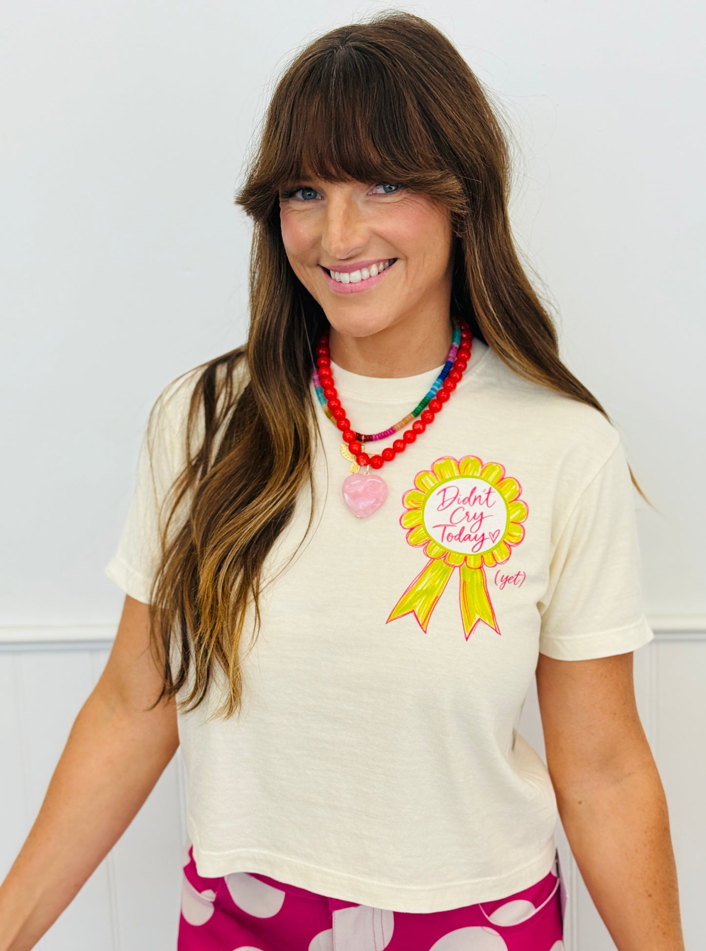 Didn’t Cry Today Boxy Tee (Reg. and Plus)