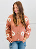 Horseshoe Patch Sweater Cardigan (Reg.)-2 Colors