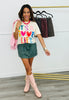 Polka Dot Drawstring Skort (Reg.) - 4 Colors