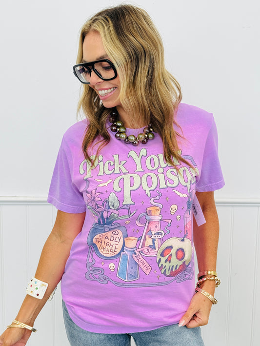 Pick Your Poison Tee (Reg. and Plus)