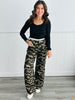 Green Double Waisted Camo Pants (Reg.)