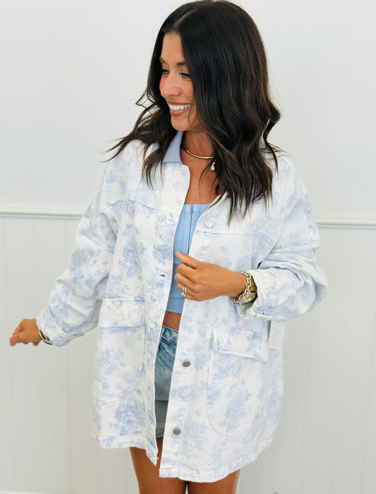 Lt. Blue Denim Barn Jacket (Reg.)