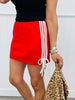 Bow Detail Track Mini Skirt (Reg.)- 6 Colors