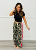 Camo Red Sport Stripe Drawstring Pants (Reg.)