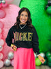 Queen Of Sparkles Licensed Black 'Wicked' Logo Sweatshirt (Reg. and Plus)