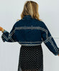 Denim Studded Bolero Shrug Jacket (Reg.) - 2 Colors